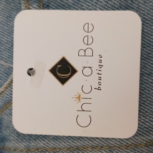 NWT Hightwest button denim skirt - Picture 4 of 11